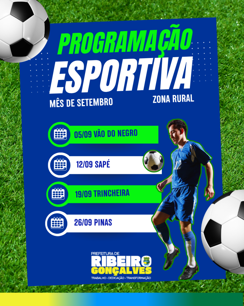 Setembro Esportivo: Futebol e Integração na Zona Rural!