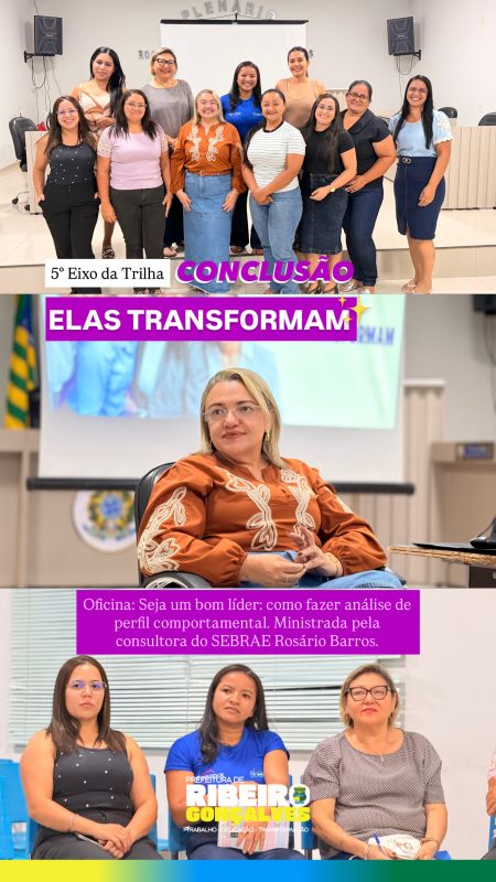 5° Eixo da trilha Elas Transformam